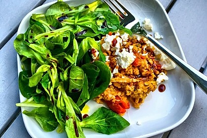 Salat aus roten Linsen 1