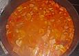 Wurstgulasch mit Kartoffeln