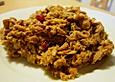 Nudeln mit Thunfisch - Speck - Preiselbeerso&szlig;e