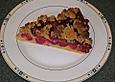 Kirschkuchen mit Honig - Nuss - Streuseln