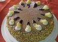 Nougat - Birnen - Torte