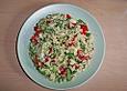 Couscous Salat mit Pesto