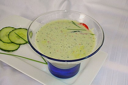 Kalte Paprika - Joghurt - Suppe 1