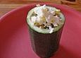 Gef&uuml;llte Zucchini mit H&auml;hnchen und Feta - K&auml;se