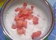 Grapefruit mit Joghurt