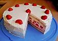 Schnelle Erdbeer - Mascarpone - Torte
