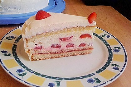 Schnelle Erdbeer - Mascarpone - Torte 8
