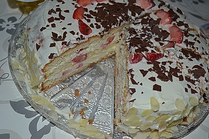 Schnelle Erdbeer - Mascarpone - Torte 15