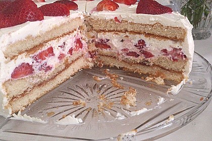 Schnelle Erdbeer - Mascarpone - Torte 27