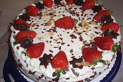 Schnelle Erdbeer - Mascarpone - Torte 2
