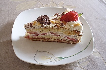 Schnelle Erdbeer - Mascarpone - Torte 16