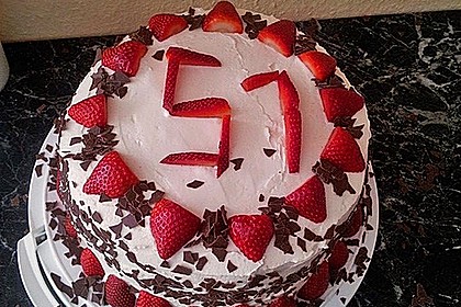 Schnelle Erdbeer - Mascarpone - Torte 14