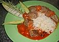 Lammfilets a la Puttanesca