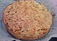 Gedeckter Birnenkuchen