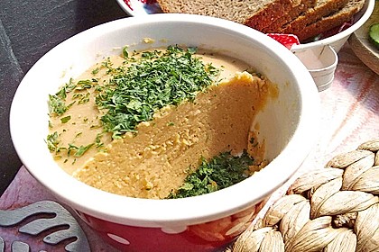 Vegane Teewurst aus Kichererbsen