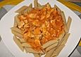 Illes pochierte H&auml;hnchenbrust f&uuml;r Pasta mit Tomatenso&szlig;e