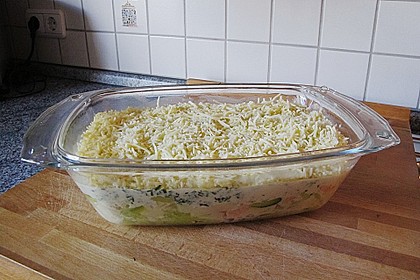 Nudelauflauf mit Lachs und Zucchini 1