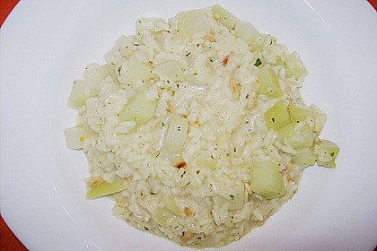 Kohlrabi - Risotto mit Pinienkernen 1