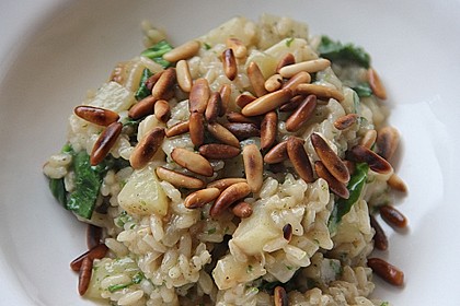 Kohlrabi - Risotto mit Pinienkernen 2