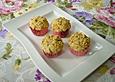 Erdnussbutter - Muffins mit Marmeladenkern