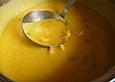 Kartoffelsuppe mit Krabben