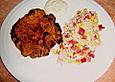 Sommerlicher Reissalat