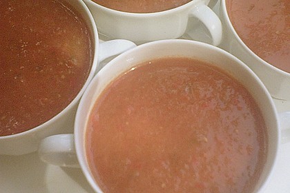 Kalte Tomatensuppe