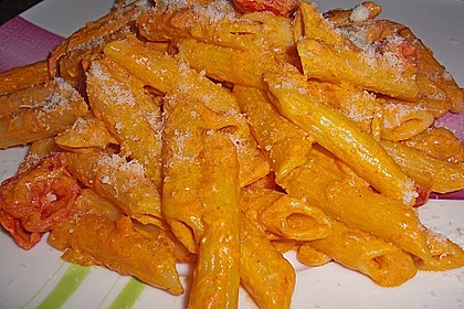 Spaghetti mit einer Tomaten - Brunch - Sauce 16