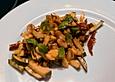 Zucchinisalat mit Champignons und getrockneten Tomaten