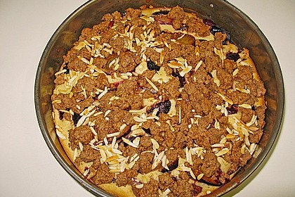 Pflaumenkuchen mit Zimtstreusel 1