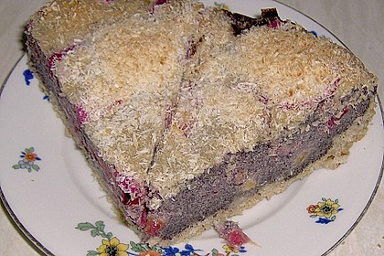 Pflaumen - Mohn Kuchen 1