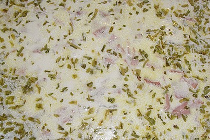 Estragon - Sahne - Schinken - Sauce 3