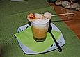 Meeresfr&uuml;chte - Cappuccino mit Jakobsmuschel - Spie&szlig;