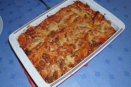Einfache, schnelle Lasagne 4