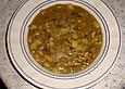 Erbsensuppe mit Speck