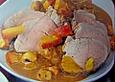 Schweinefilet mit Apfel - Curry - Sauce