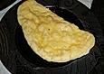 Gegrilltes Brot nach Naan - Art
