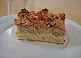 Obstkuchen mit Marzipanstreuseln