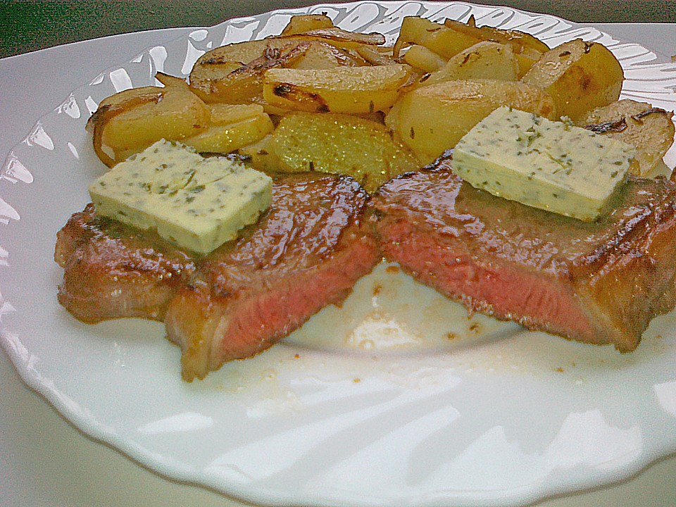 Rumpsteak mit Bratkartoffeln (Rezept mit Bild) von funkysascha ...