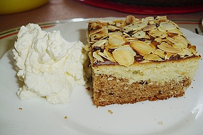Feiner Mandelkuchen vom Blech 1