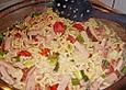 Nudel - Fleischk&auml;se - Pfanne