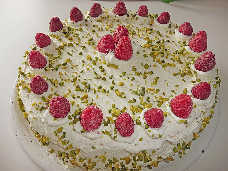 Himbeer - Smoothie - Torte mit Zitronencreme (Rezept mit Bild ...