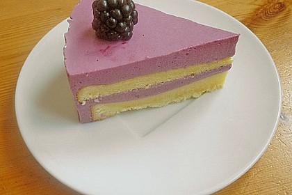 Brombeer - Quark - Torte 1