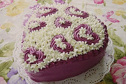 Brombeer - Quark - Torte 2
