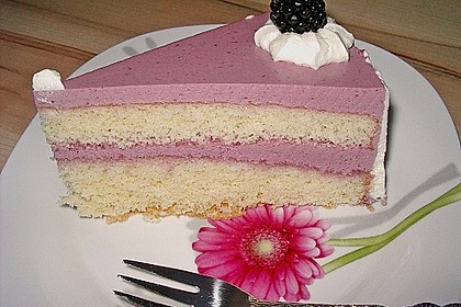 Brombeer - Quark - Torte 6