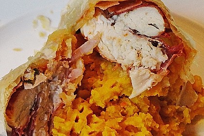 Saftige H&auml;hnchenbrust im Bl&auml;tterteig 12