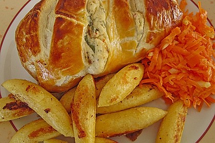 Saftige H&auml;hnchenbrust im Bl&auml;tterteig 28