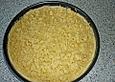 Apfelkuchen mit Pudding und Streuseln