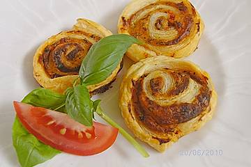 Schnelle Blätterteigschnecken