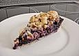 Peach Blueberry Pie with Pecan Crumb Topping